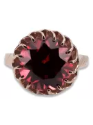 Ruby Original Vintage 14K Rose Gold Ring Vintage style vrc035r